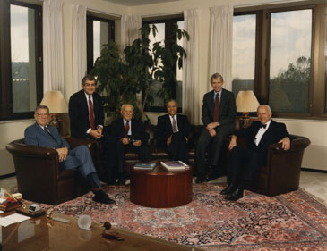 DiBiaggio with Group of Men