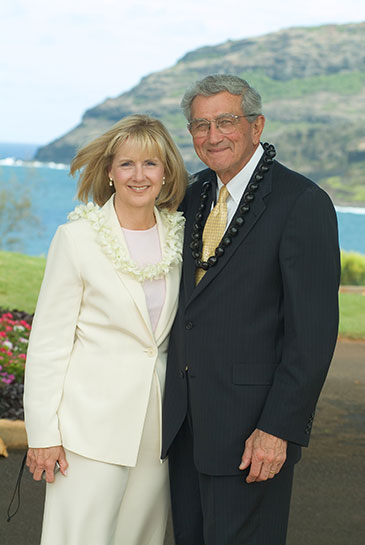 John and Nancy DiBiaggio in Kauai